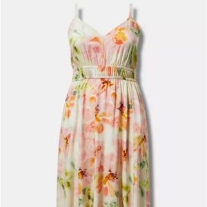 MIDI length dress from torrid.